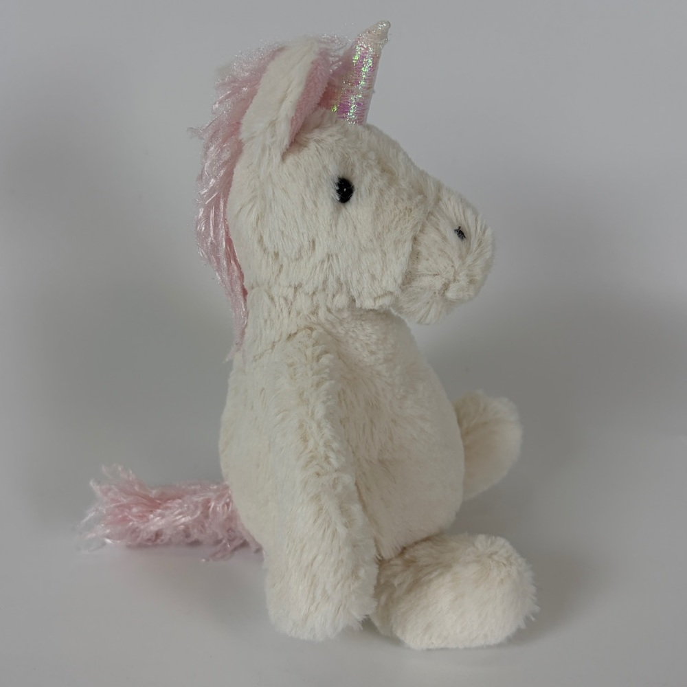 Jellycat Small Bashful‎ Unicorn 8” Plush Stuffed Animal